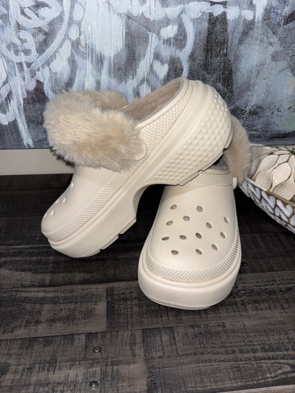 Crocs Women's Stomp Lined Clogs SZ9 - Picture 10 of 14